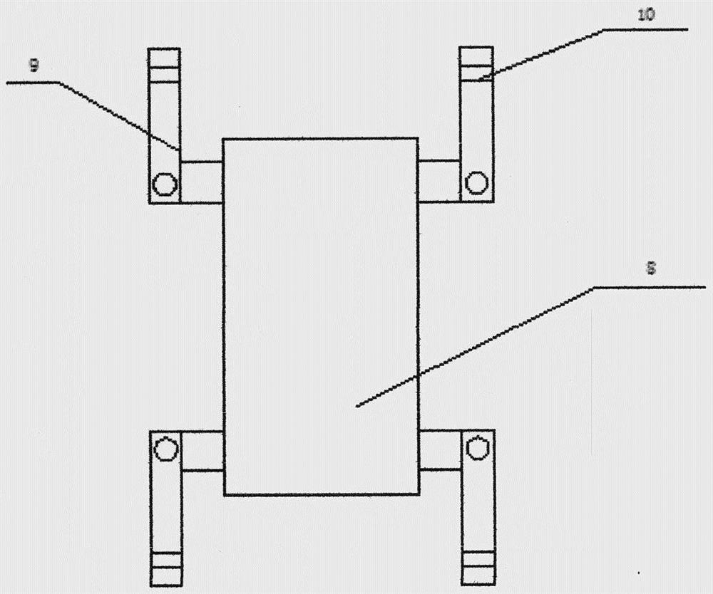 Land omnibearing swimming teaching device