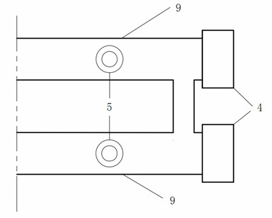 High-temperature and high-pressure flowing device for evaluating corrosion resistance performance of materials