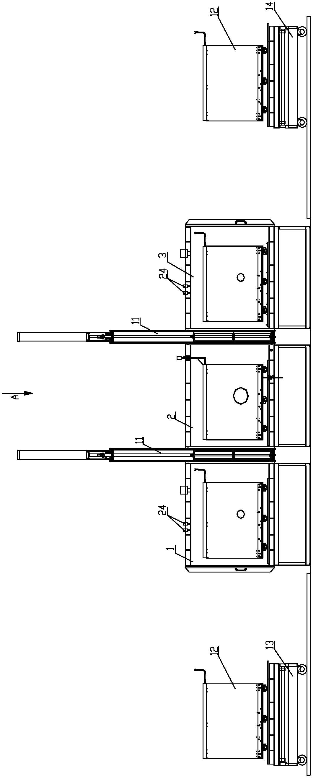 Automatic circulation plasma vapor phase deposition system