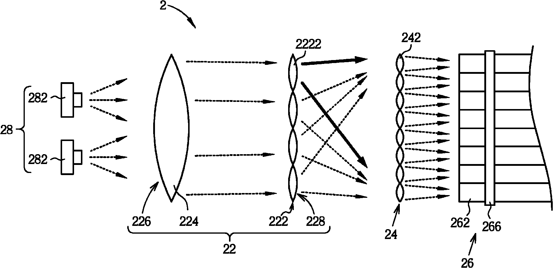 Light conduction device and backlight device