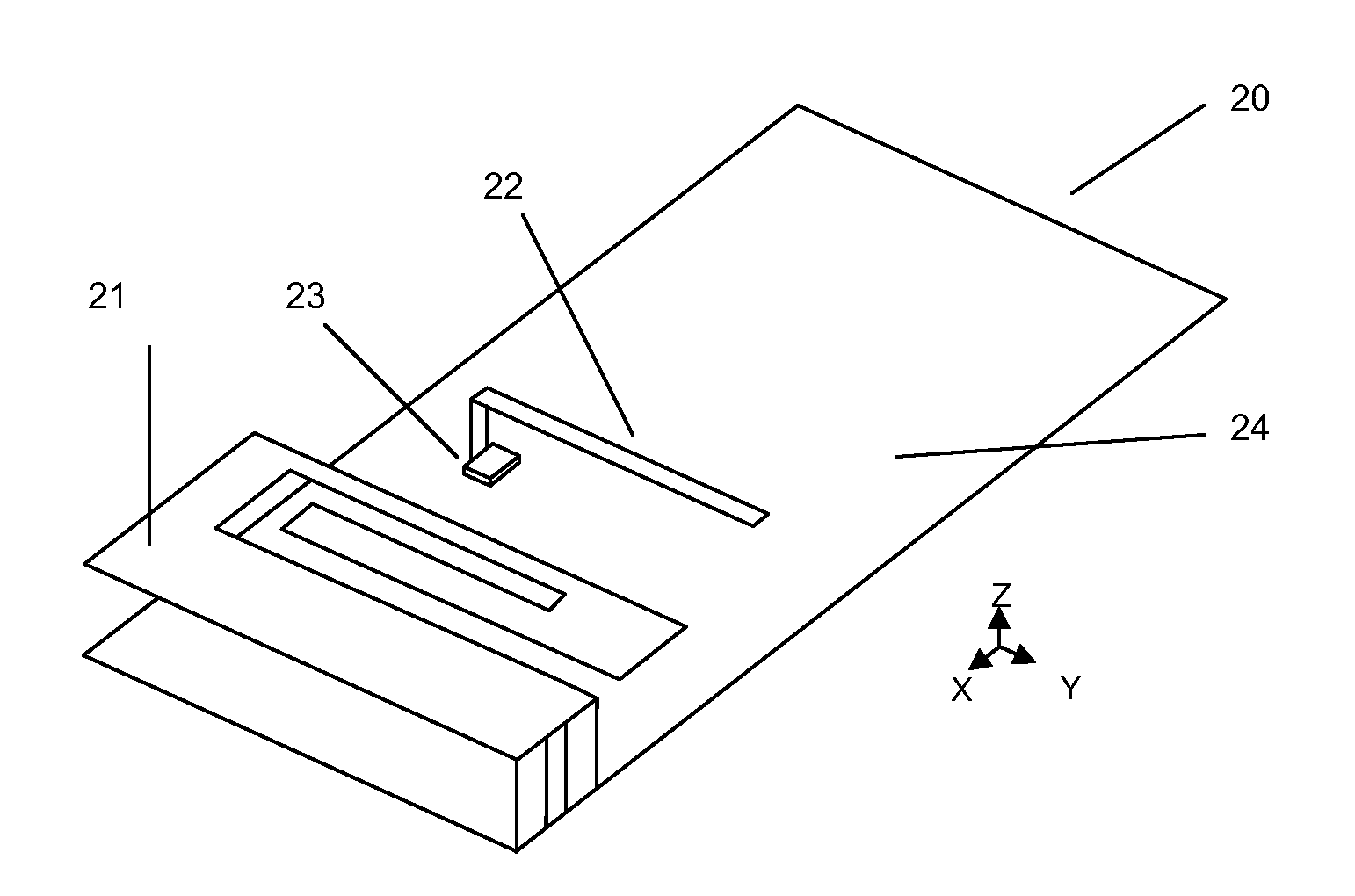 Antenna and method for steering antenna beam direction