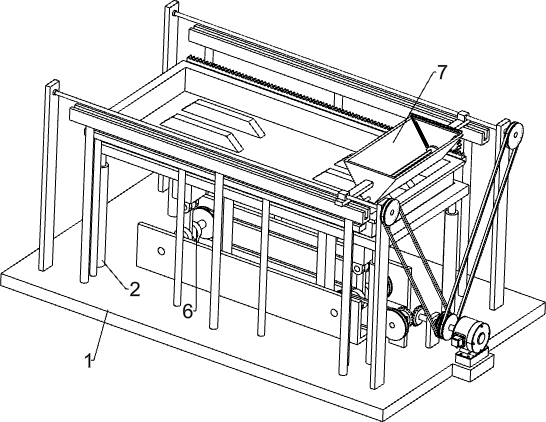 Cement board manufacturing device