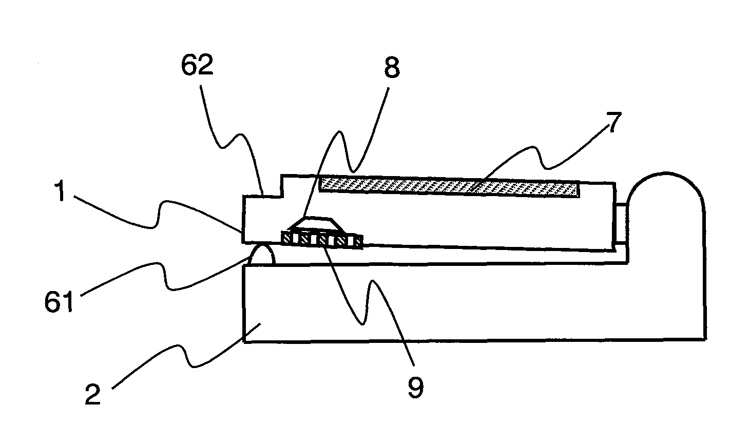 Foldable portable terminal device