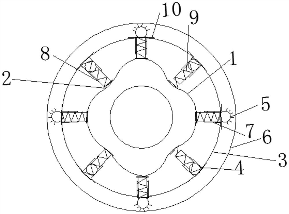 Pipeline inner wall cleaning device