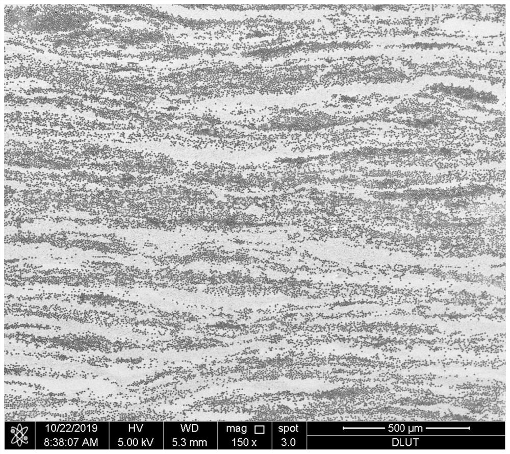 Method for preparing continuous carbon fiber toughened ultrahigh-temperature ceramic-based composite material through electrophoretic deposition