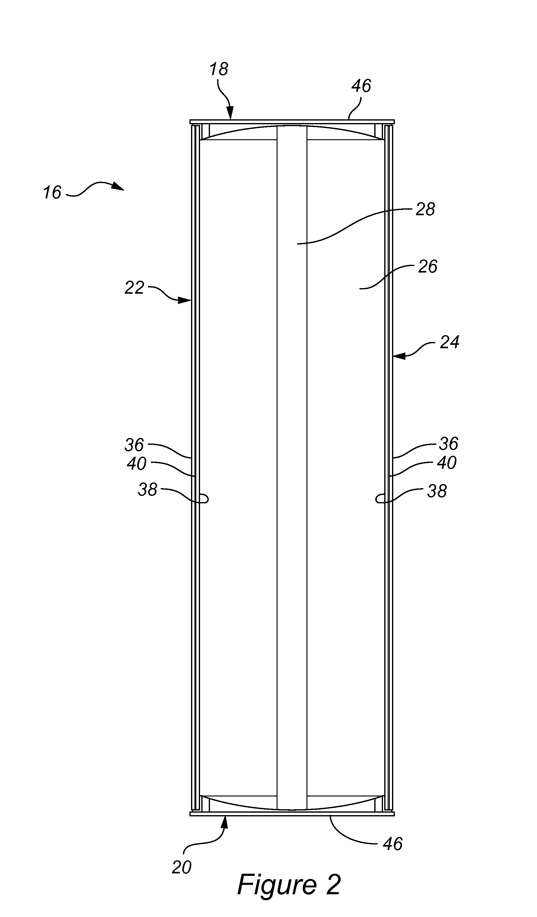 Modular, self supporting exterior enclosure system with insulating, evacuated tubes having solar collector rods