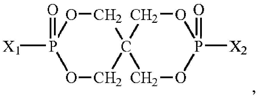 Flame-retardant polyester composite material and preparation method thereof