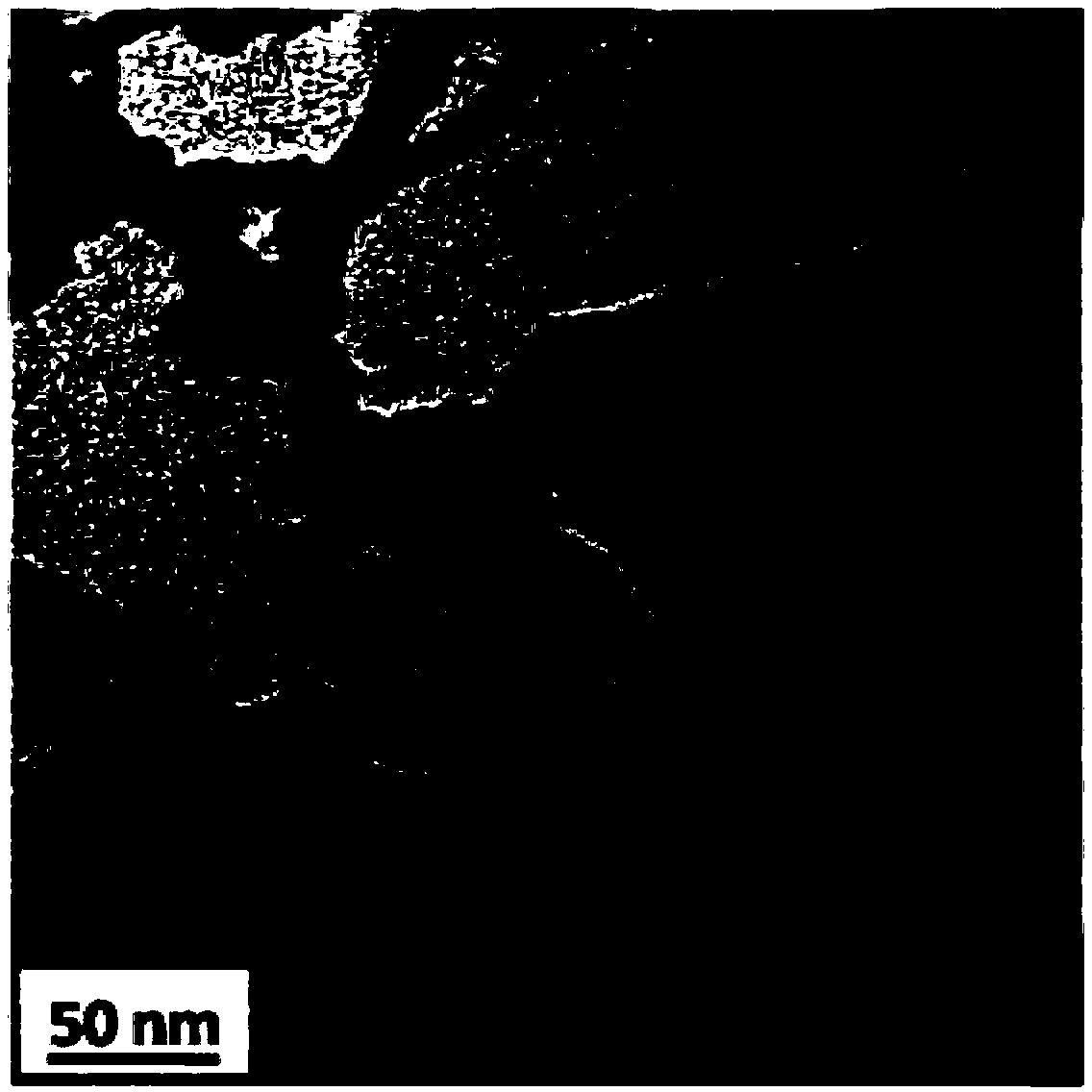 Preparation method of SiC/Co heterogeneous composite nanowires