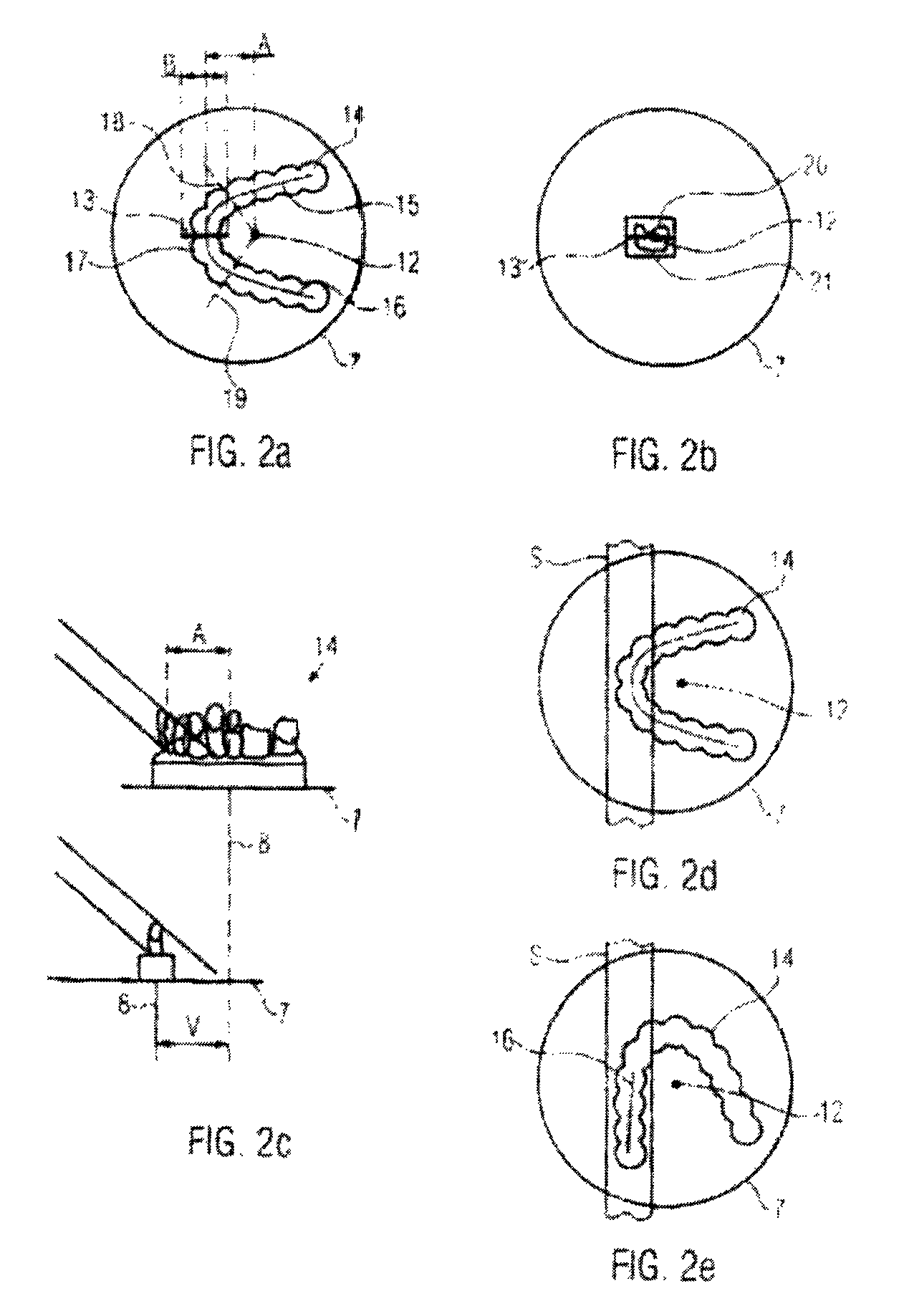 Device for scanning a tooth model