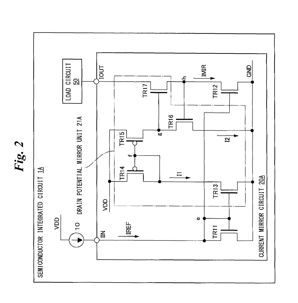 Current mirror circuit and receiver using the same