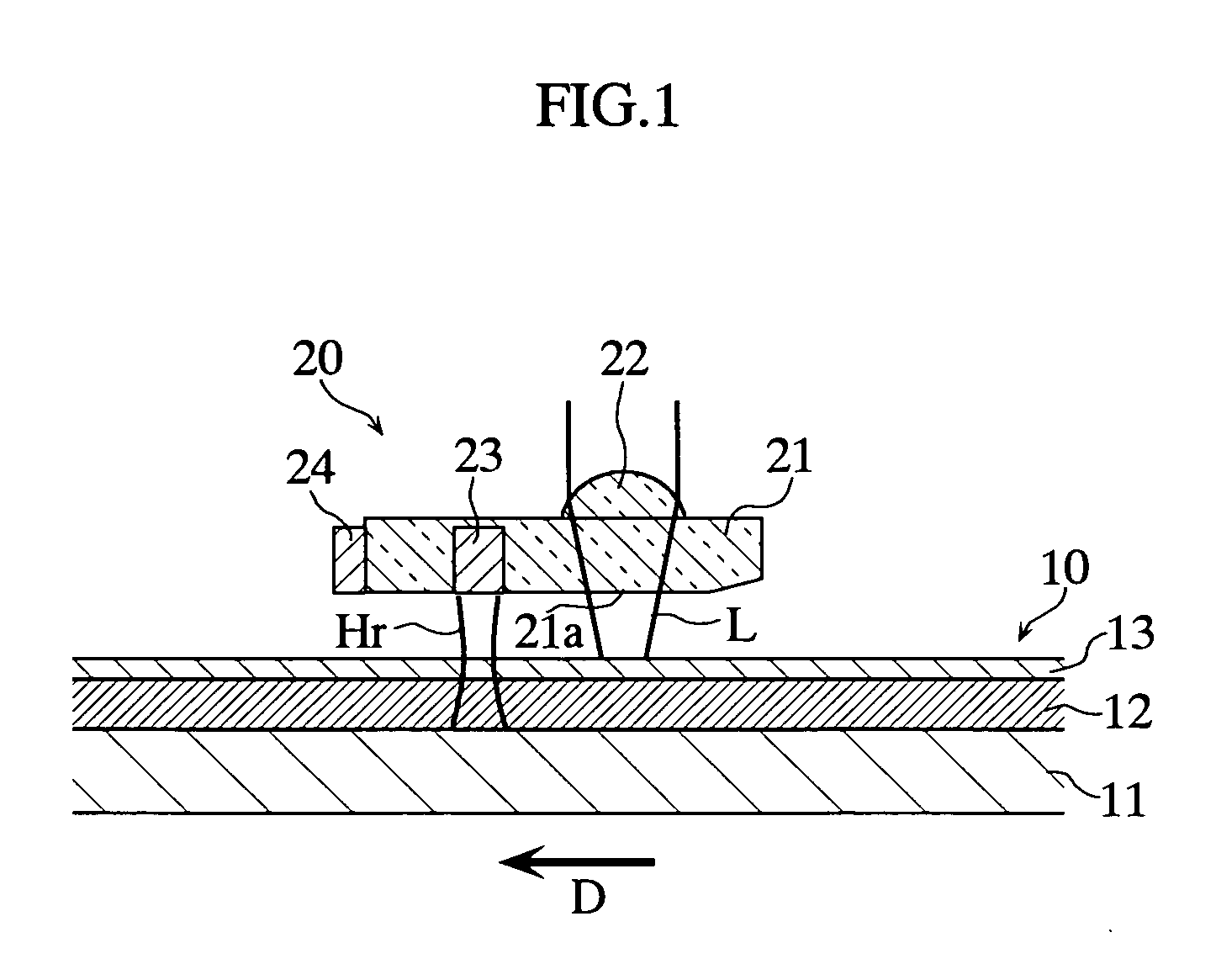 Heat-assisted magnetic recording method and test record reproduction method