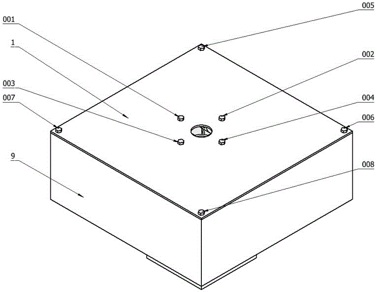 Friction brake based on cylinder locking