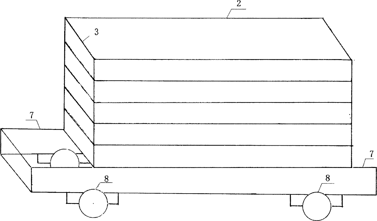 Green brick forming machine