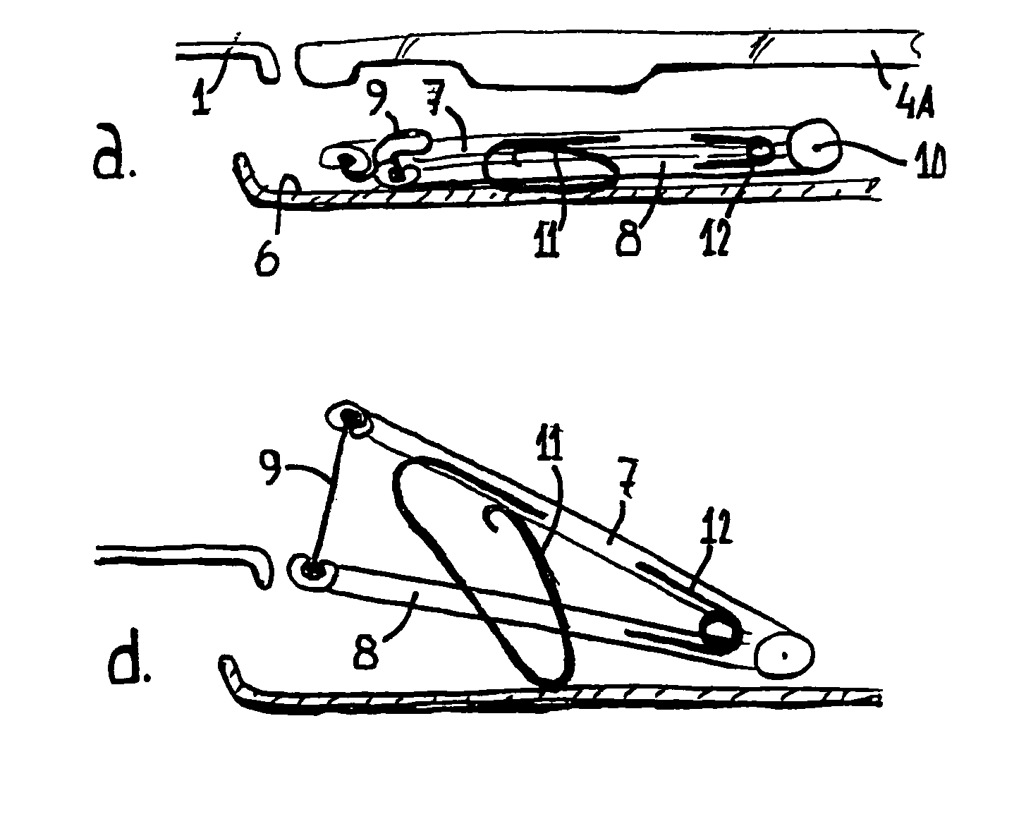 Wind deflector and open roof construction provided therewith