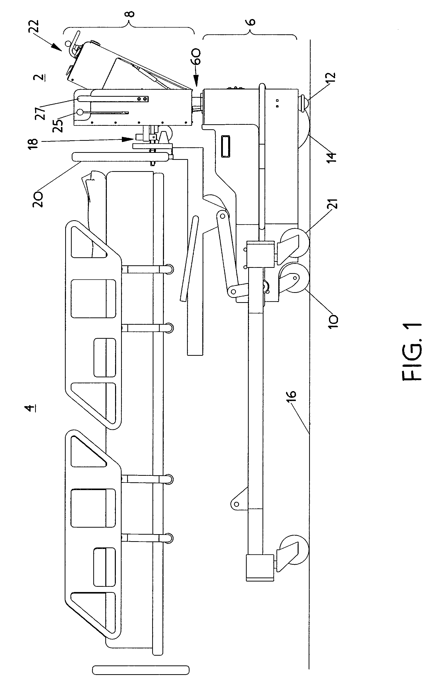 Bed transfer system