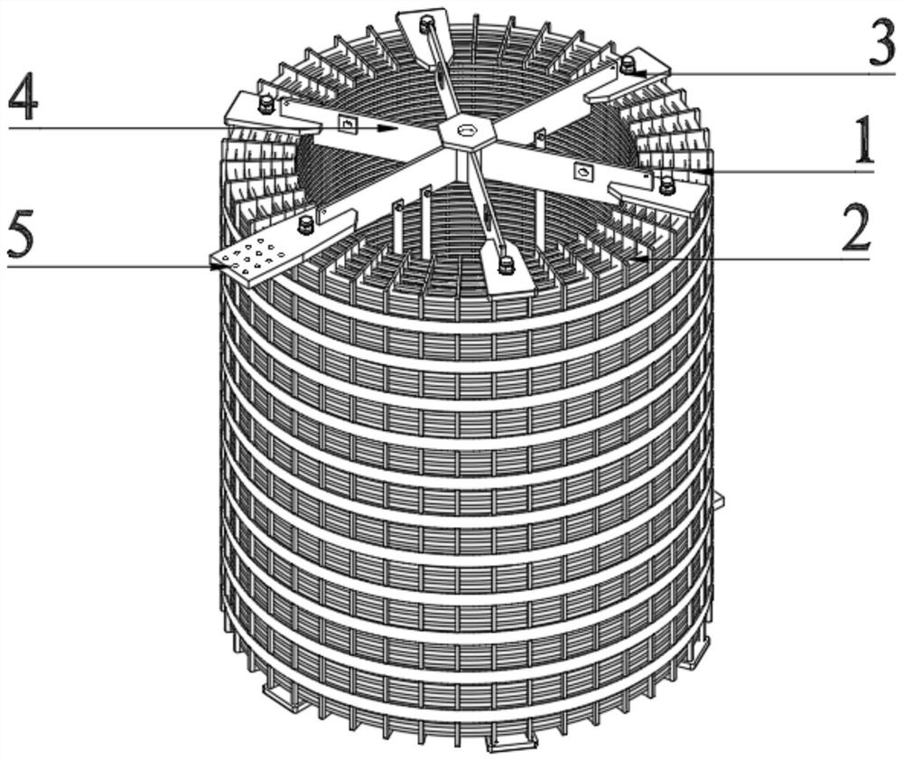 Open type current limiting reactor and manufacturing method thereof