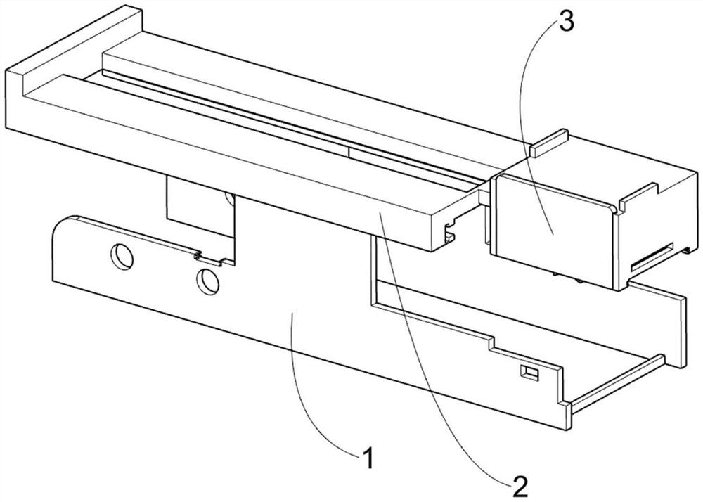 Rotatable wooden door frame cutting machine capable of protecting safety of carpenter