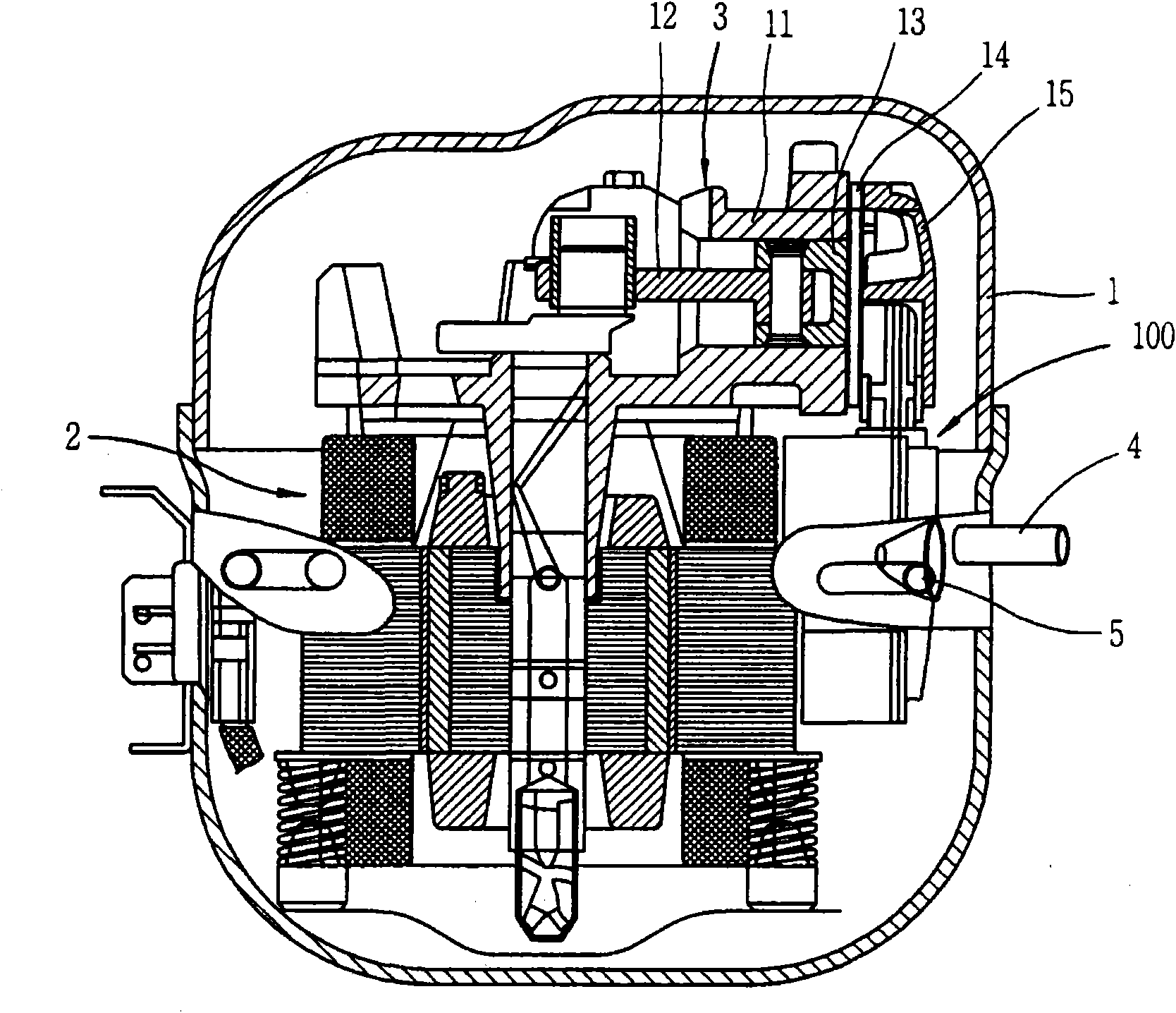 Silencer of compressor