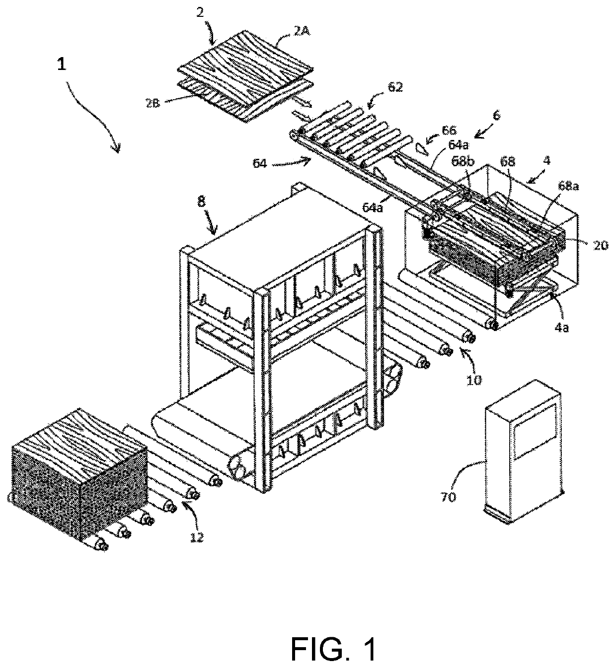 Veneer dehydration method and veneer dehydration system