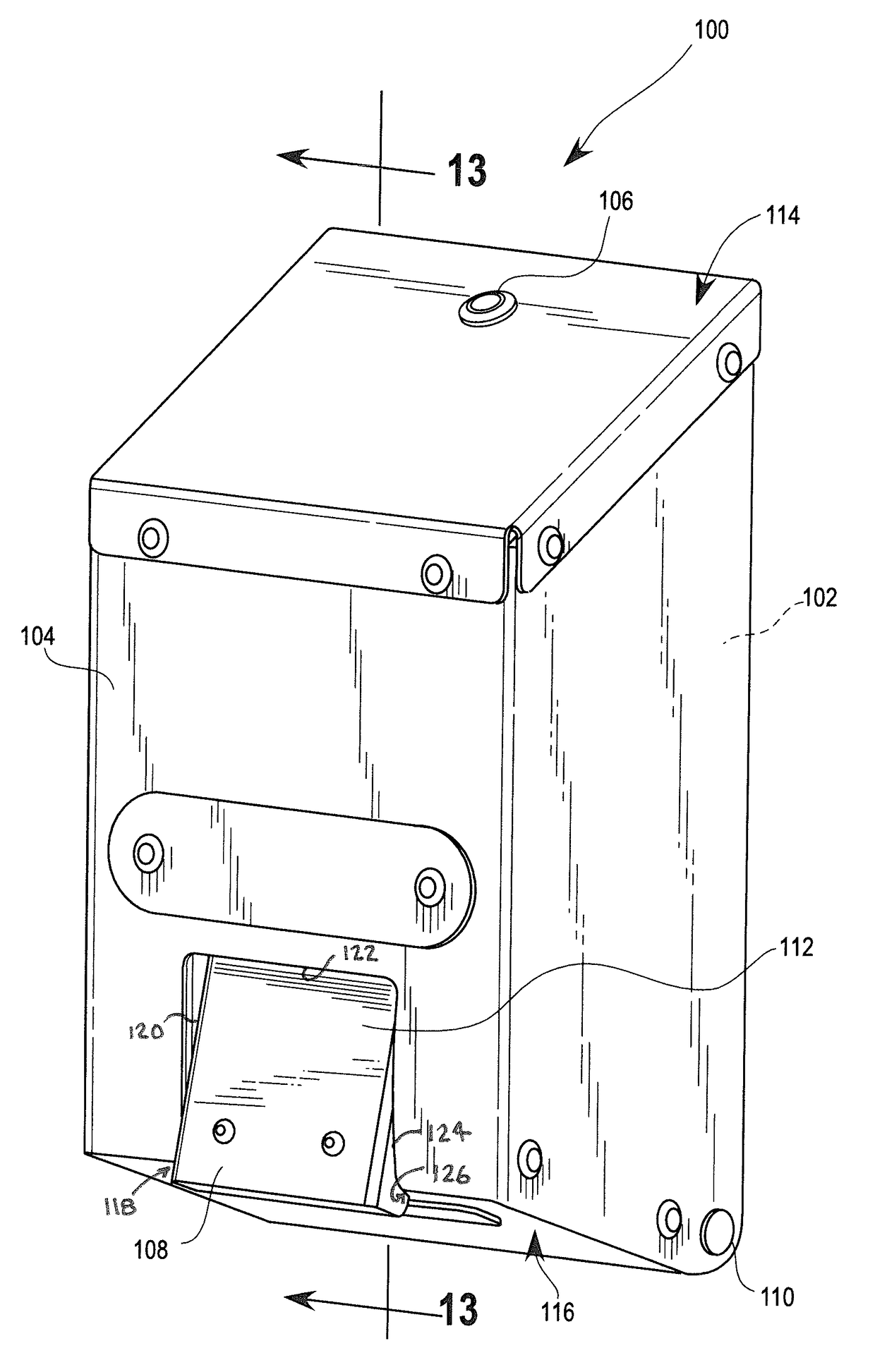 Tamper-proof and ligation resistant dispenser for liquids