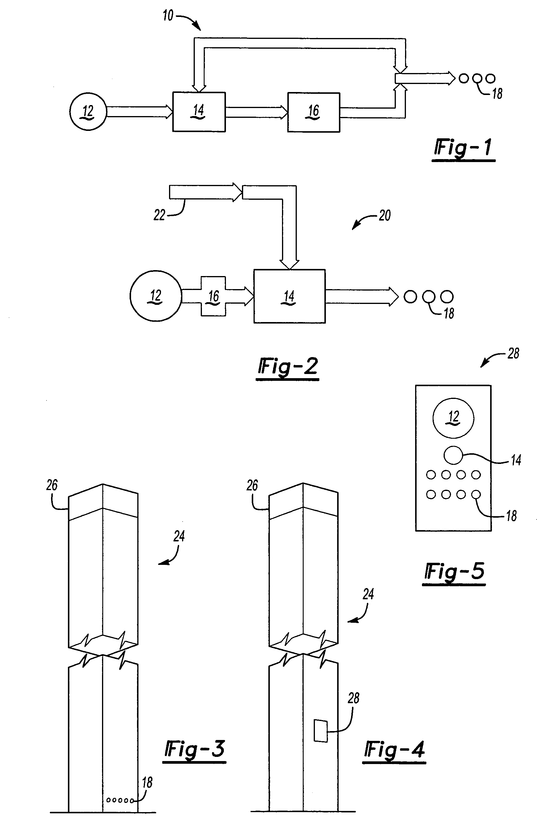 System for providing pathway indications through unlit areas