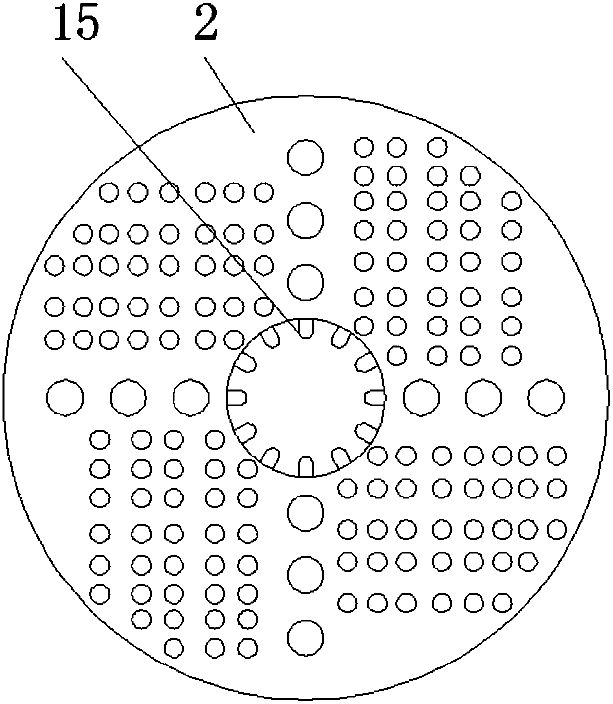 Support base for industrial robot