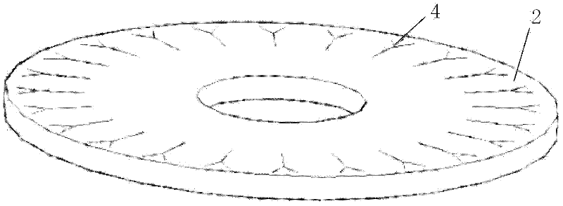 Navigation mark with annular phased-array radar