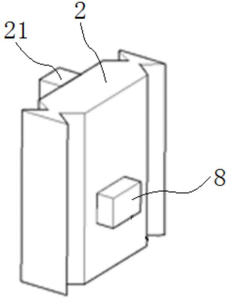 Device for butted splicing of annular support grid and section sample for transmission electron microscope