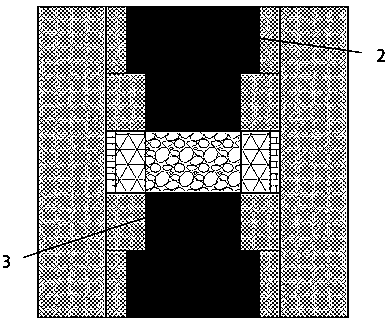 Hinged cubic press first-stage pressure increasing device