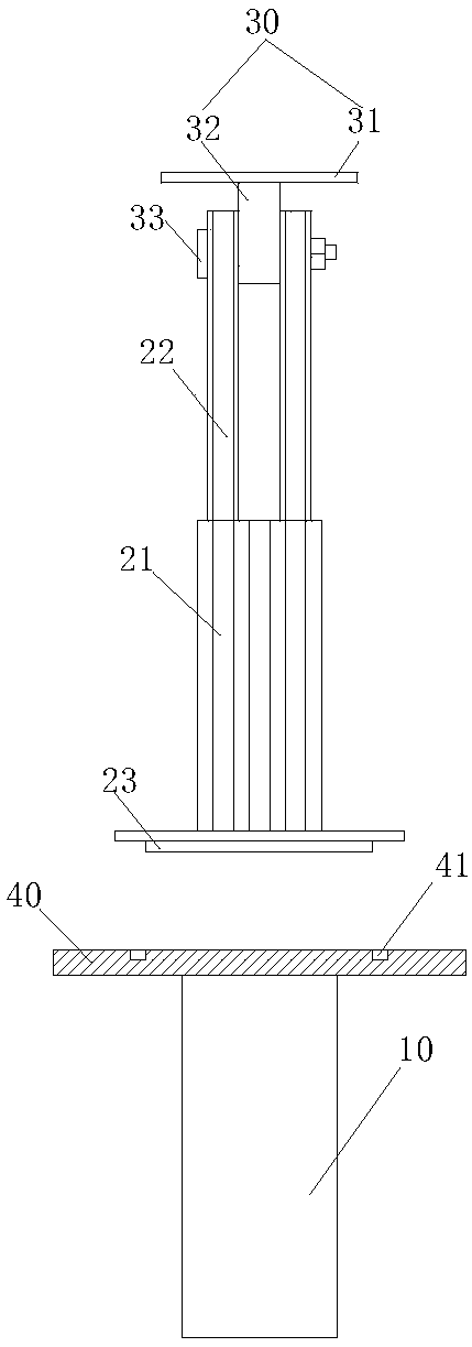 Photovoltaic support hanger with adjustable angle