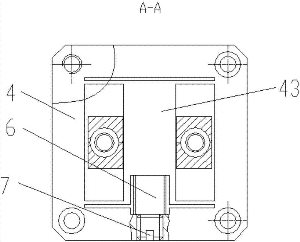 Vertical pre-tightening type stick-slip drive cross-scale precise motion platform