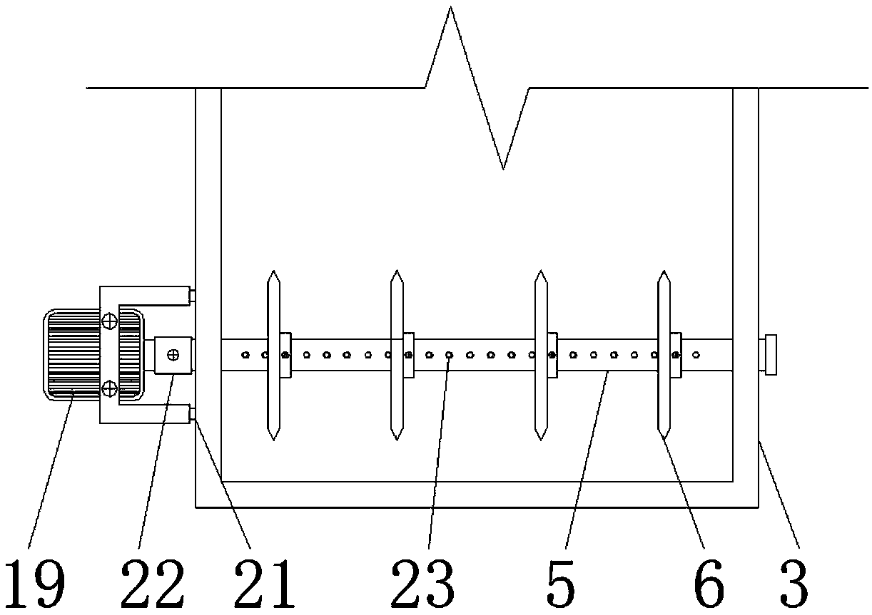 Paper angle bead machining bending device capable of achieving cutting function and facilitating fixing