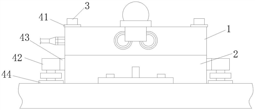 Weighing sensor based on automatic adjusting mechanism