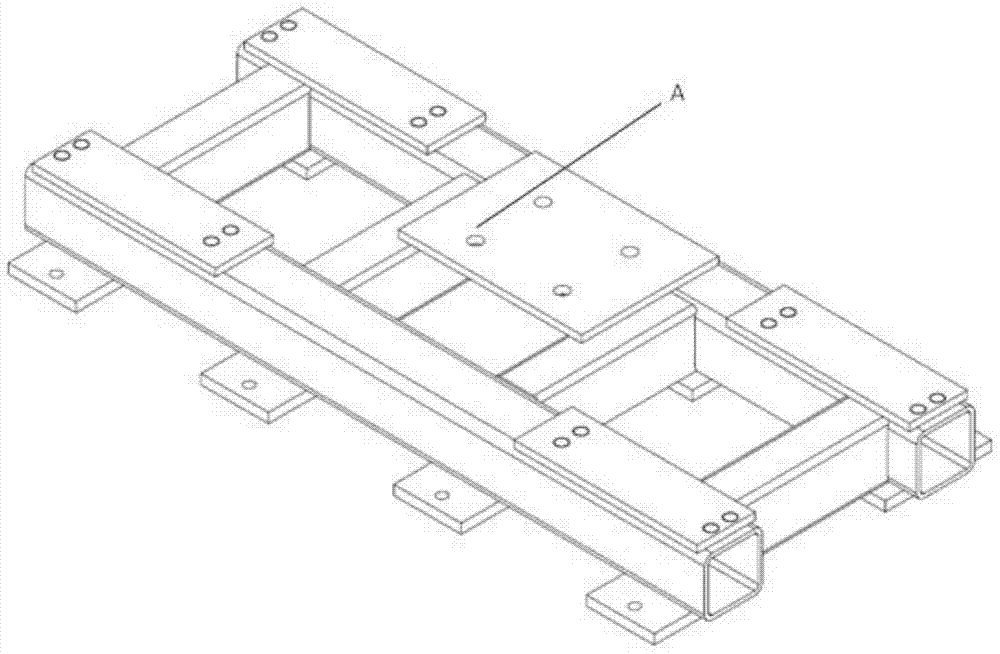 EMU axle end grounding device wear test bench