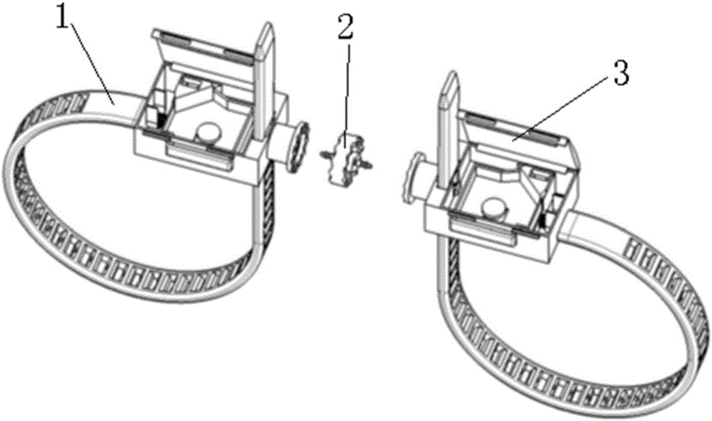 Automobile wire harness band