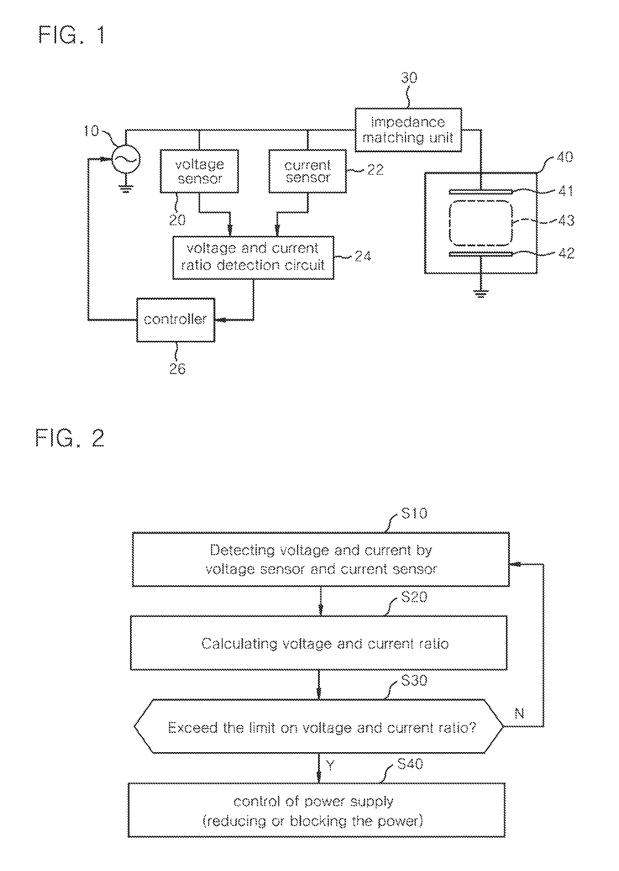 Method and apparatus for detecting arc in plasma chamber