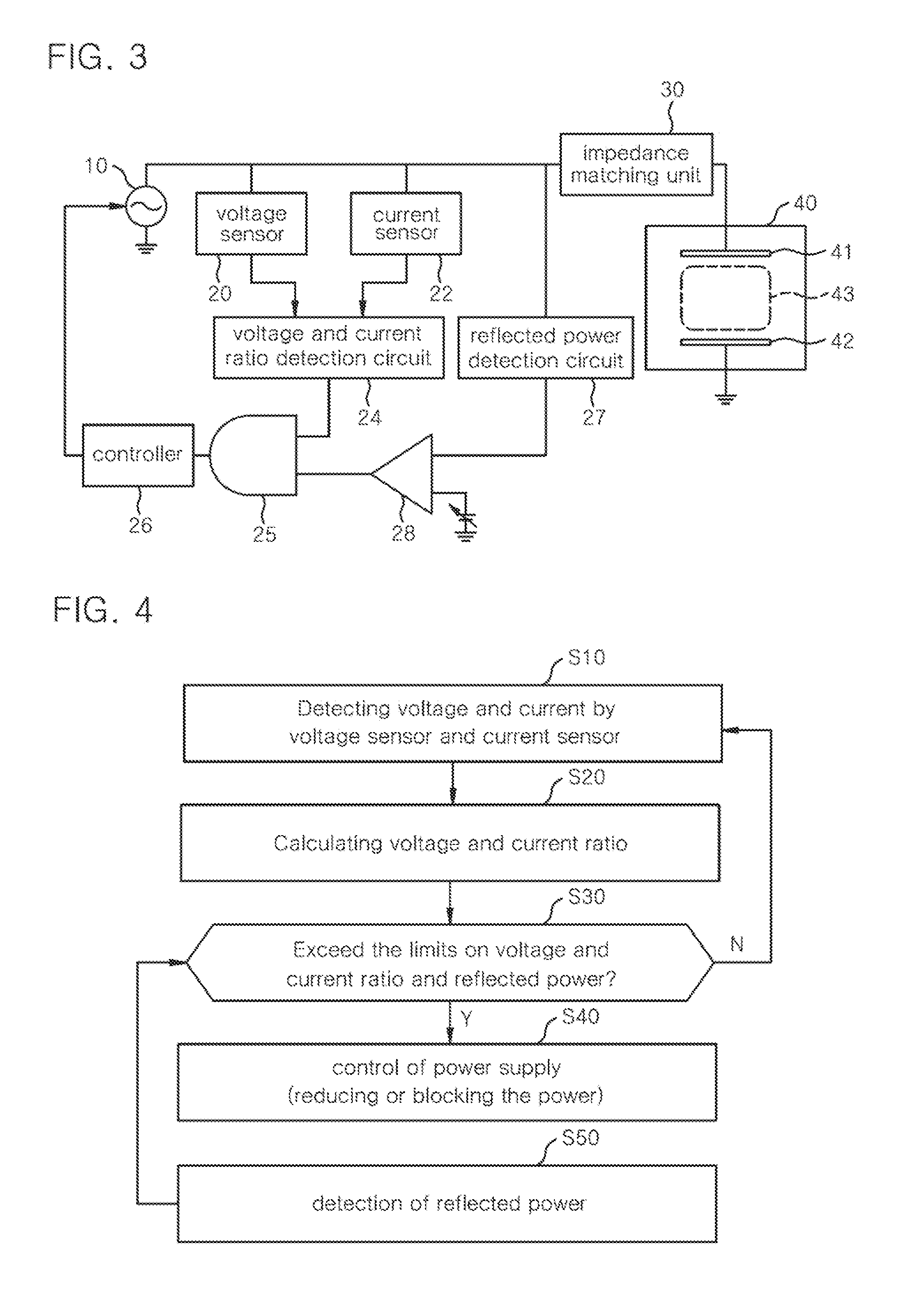 Method and apparatus for detecting arc in plasma chamber