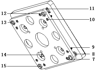 Adjustment method of multifunctional glass support platform