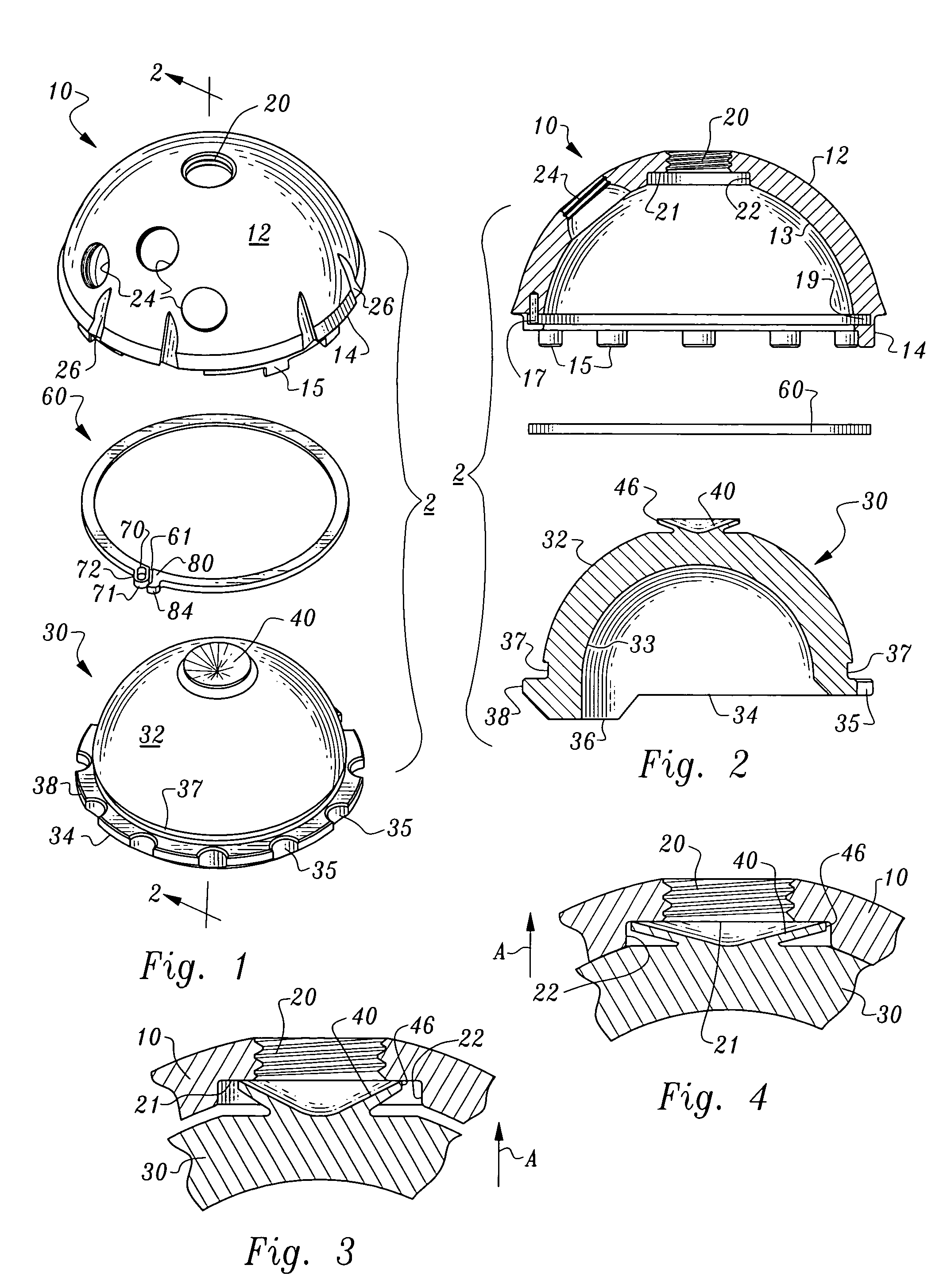 Liner for acetabular cup