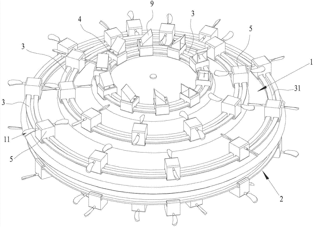 Electrodynamic dish-shaped flying generator