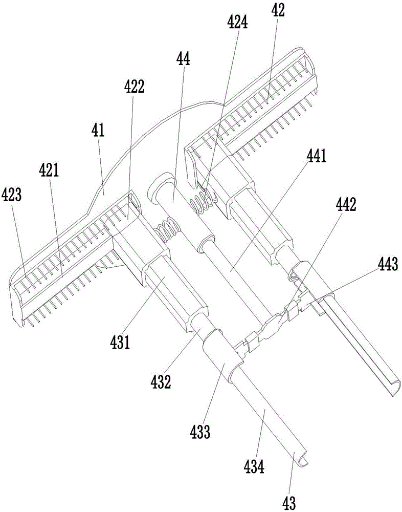 Electric motor bidirectional intelligent paper-inserting actuator for power distribution station