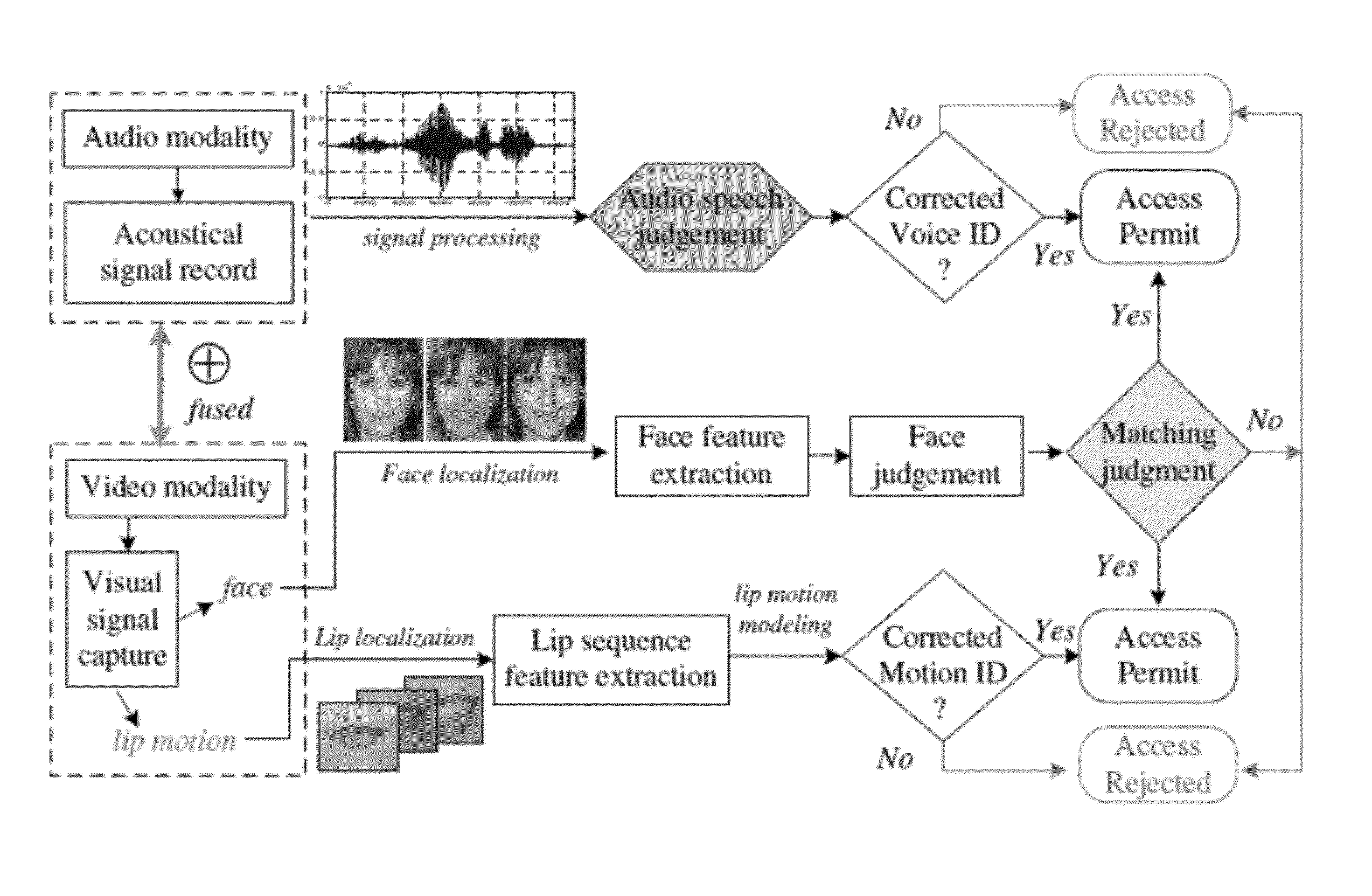 Lip-password Based Speaker Verification System