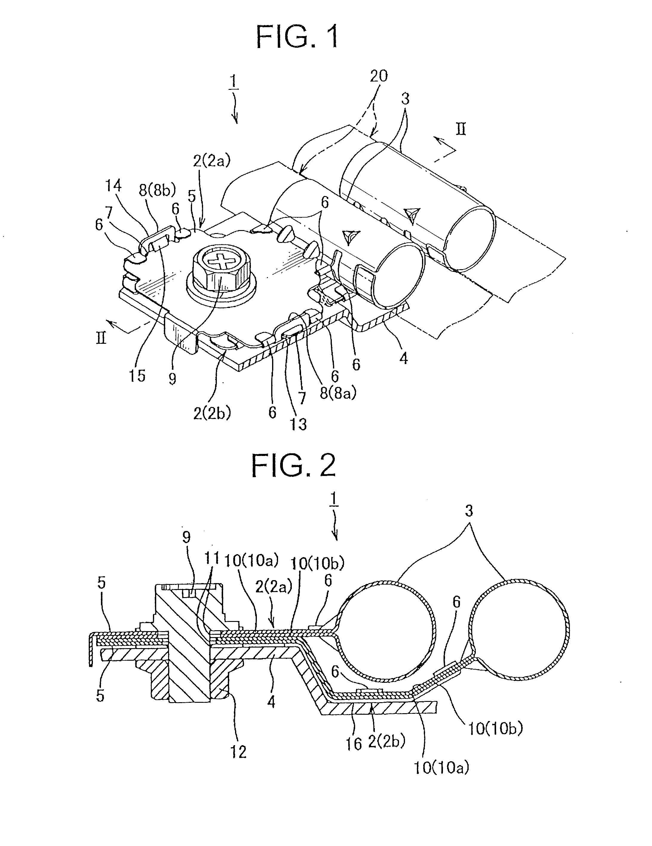 Terminal pair