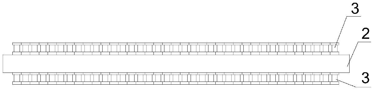 Apparatus for cutting slag pressing brick natural drying