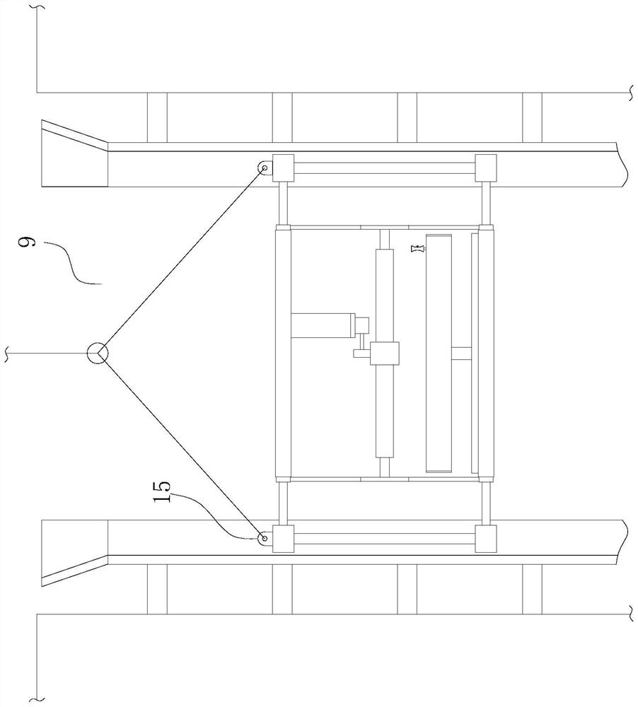 A test method for container ship cargo hold guide rail based on test device