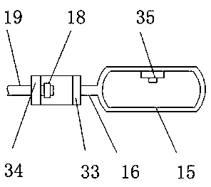 Oral cavity cleaning device for oral cavity examination