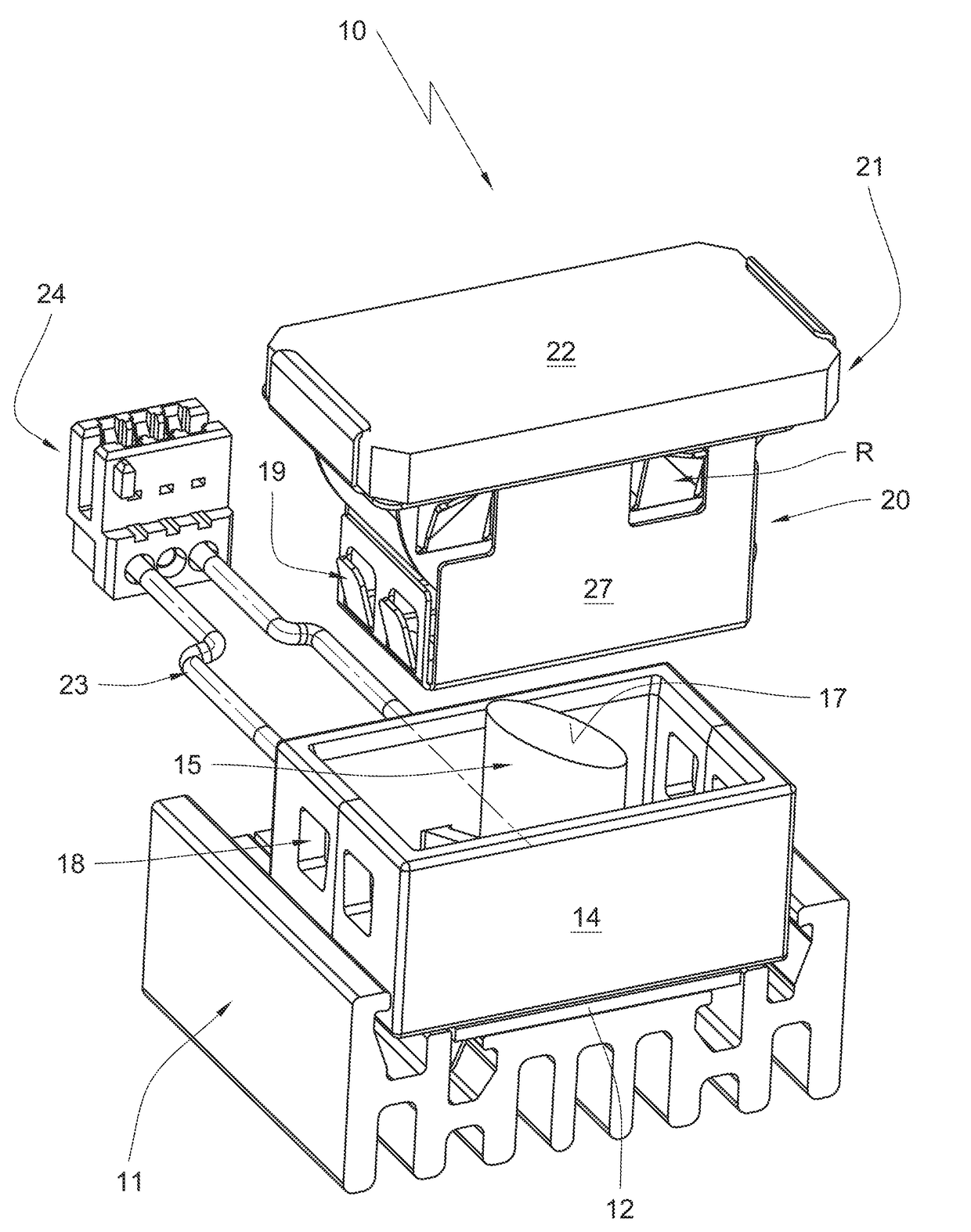 Household appliance light