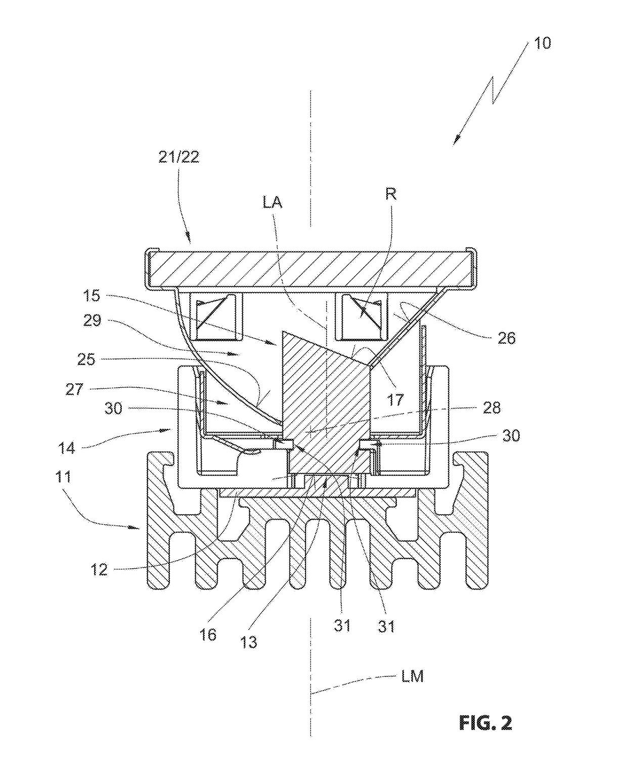 Household appliance light