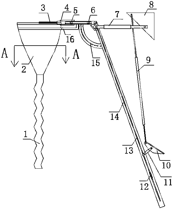 Citrus picking device