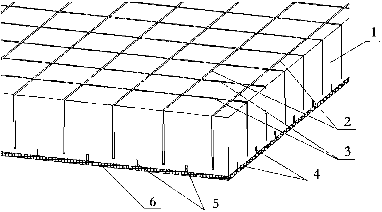 Wind generating set blade core materials and processing method